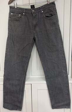 Goodale The Tailored Tapered Gray Cotton Jeans Size 34